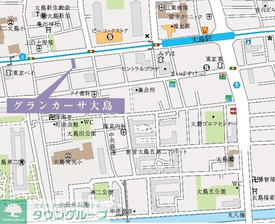 グランカーサ大島の物件内観写真